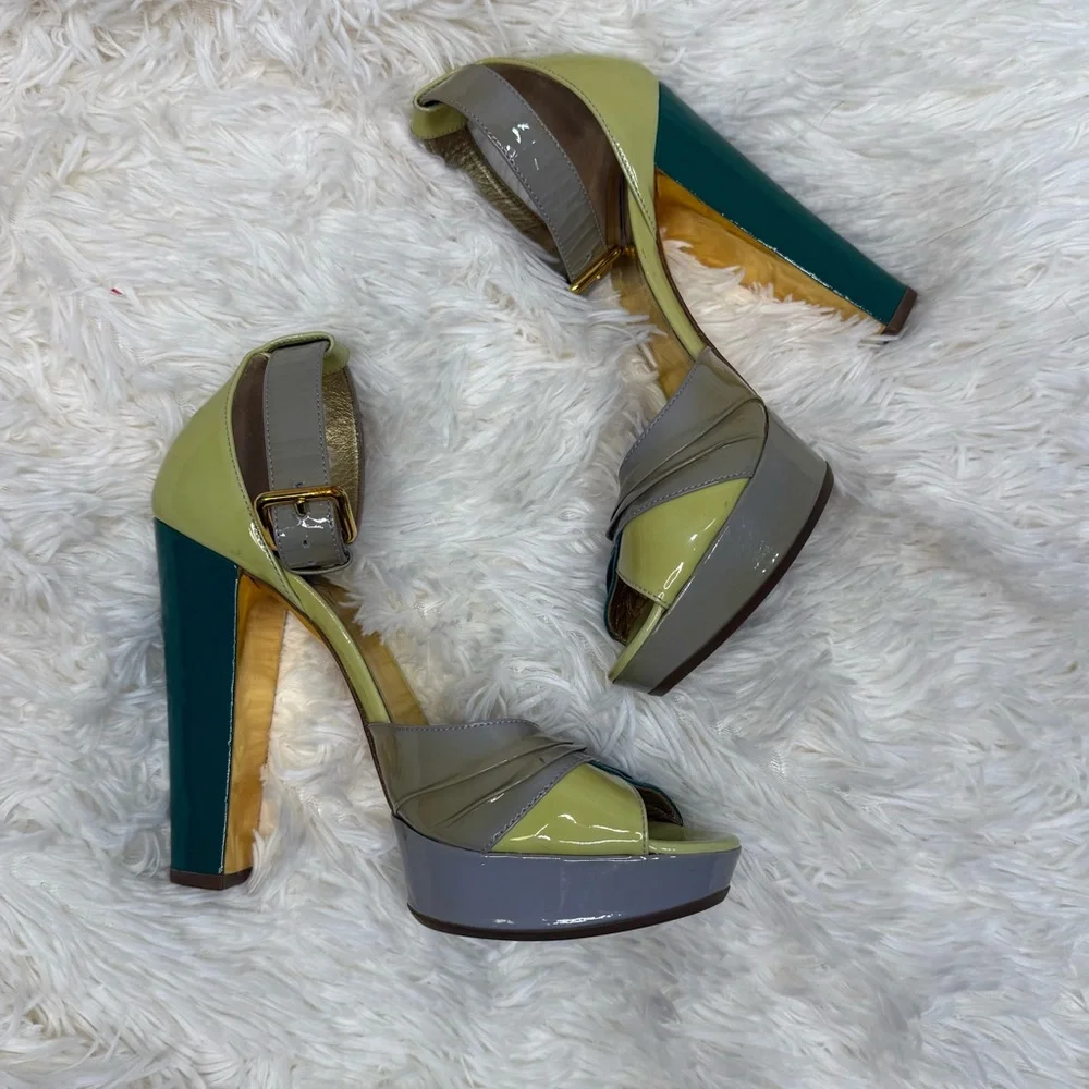Miu Miu platform heels